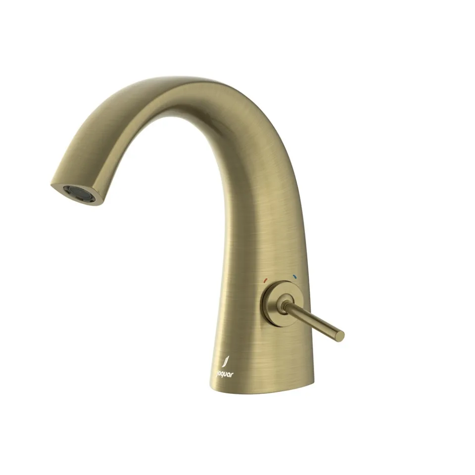 Jaquar Joystick Basin Mixer - Gold Du